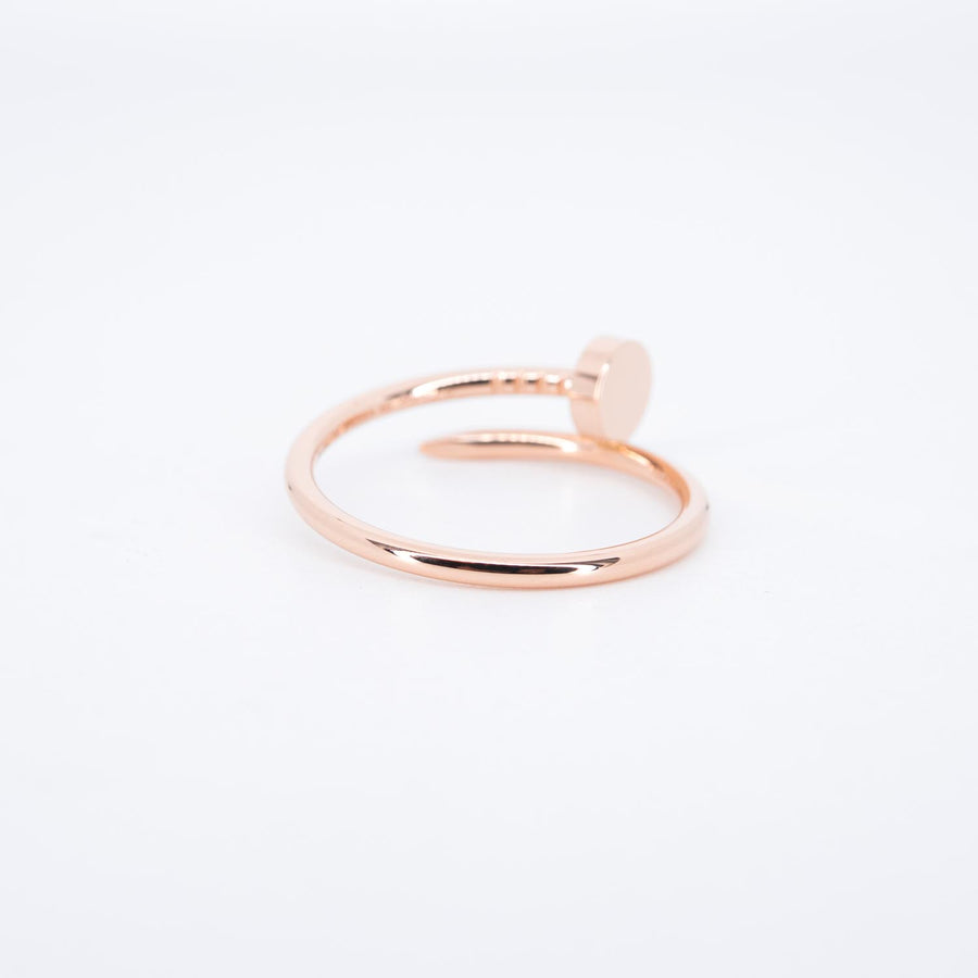 แหวน Cartier Juste Un Clou ring, small model 18K Rose Gold Size 59# (Used) #vrcar 7531