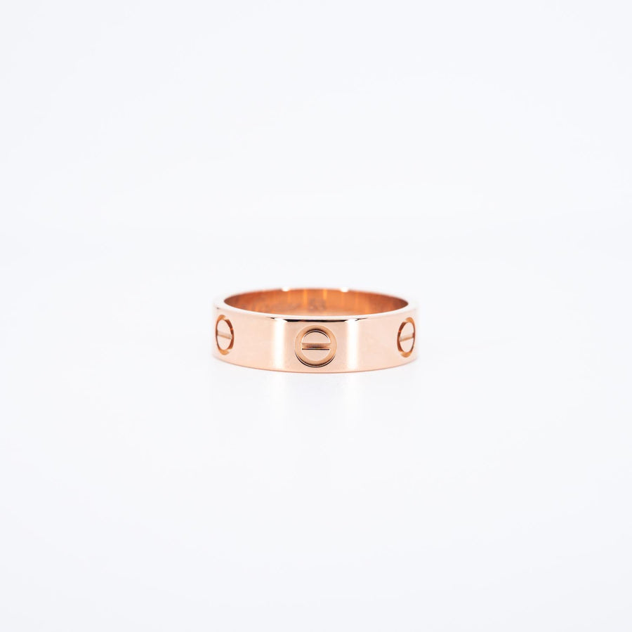 แหวน Cartier Love Ring 18K Rose Gold Size 58# (Used) #vrcar 7560