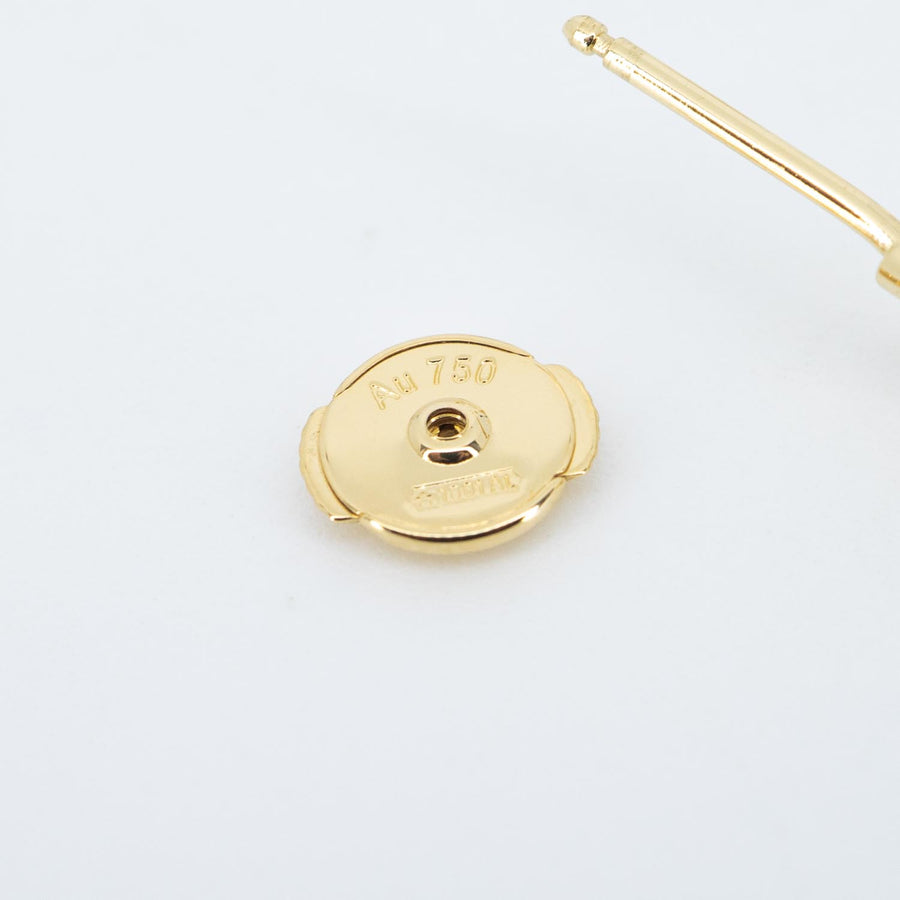 **Sold**ต่างหู Cartier Juste un Clou hoop earrings, small model 18K Yellow Gold (Used) #vrcaeimt 7535