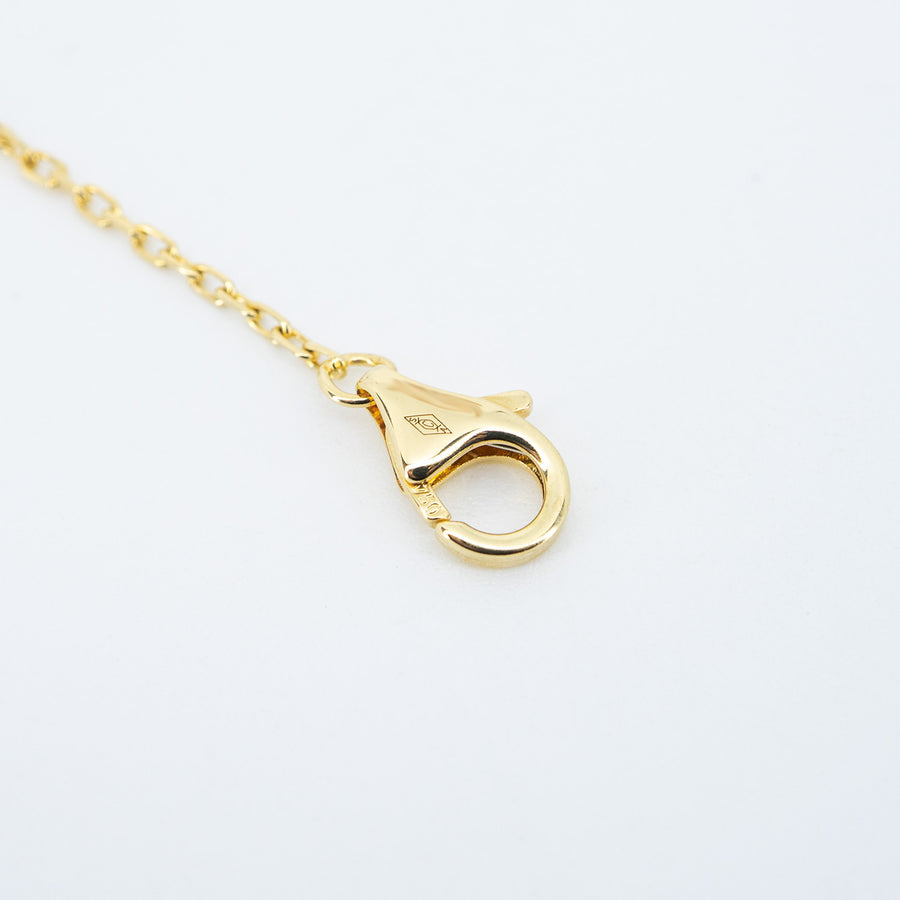 **Hold k.perapat**สร้อยและจี้ Cartier Juste un Clou pendant, diamonds 18K Yellow Gold Size 38.5-40.5cm.# (Used) #vrcanlimt 7536