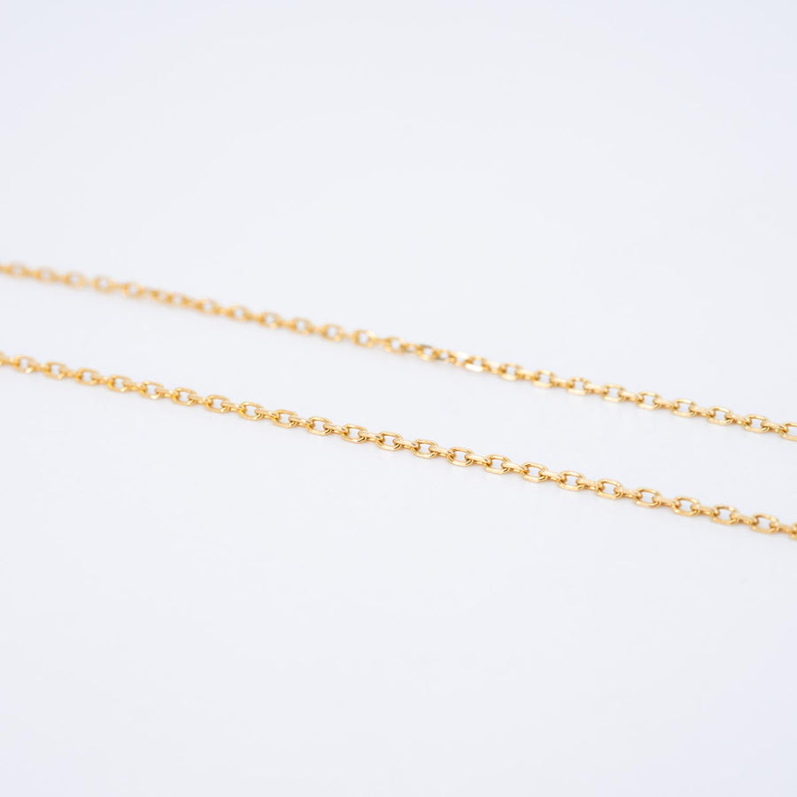 สร้อยและจี้ Boucheron Quatre Classique Mini Pendant 18K 3Colors Size 38/42/45cm.# (Used) #vrbonlimt 7546