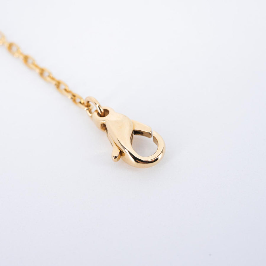 สร้อยและจี้ Boucheron Quatre Classique Mini Pendant 18K 3Colors Size 38/42/45cm.# (Used) #vrbonlimt 7546