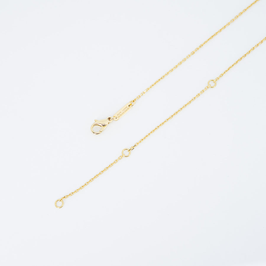 สร้อยและจี้ Boucheron Quatre Blue Edition XS Pendant, Diamond 18K 3 Colors Size 38/42/45cm.# (Used) vrbonlimt 7549