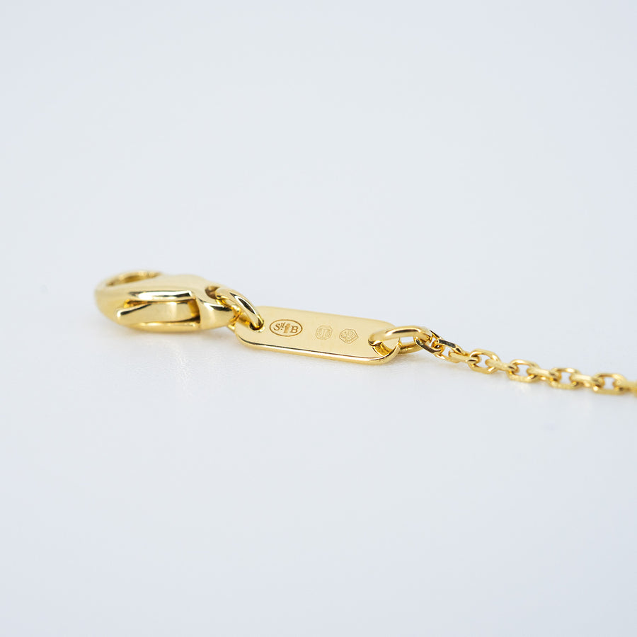 สร้อยและจี้ Boucheron Quatre Blue Edition XS Pendant, Diamond 18K 3 Colors Size 38/42/45cm.# (Used) vrbonlimt 7549