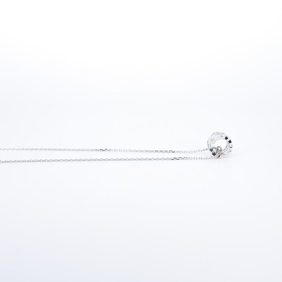 สร้อยและจี้ Chaumet Bee De Chaumet Small Model Pendant, Diamonds 18K White Gold Size 38/40/42cm.# (Used) #vrchaunlimt 7557
