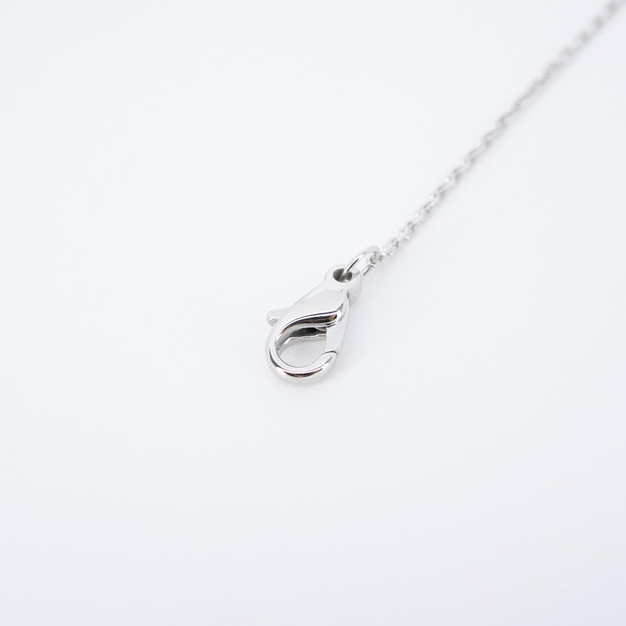 สร้อยและจี้ Chaumet Bee De Chaumet Small Model Pendant, Diamonds 18K White Gold Size 38/40/42cm.# (Used) #vrchaunlimt 7557