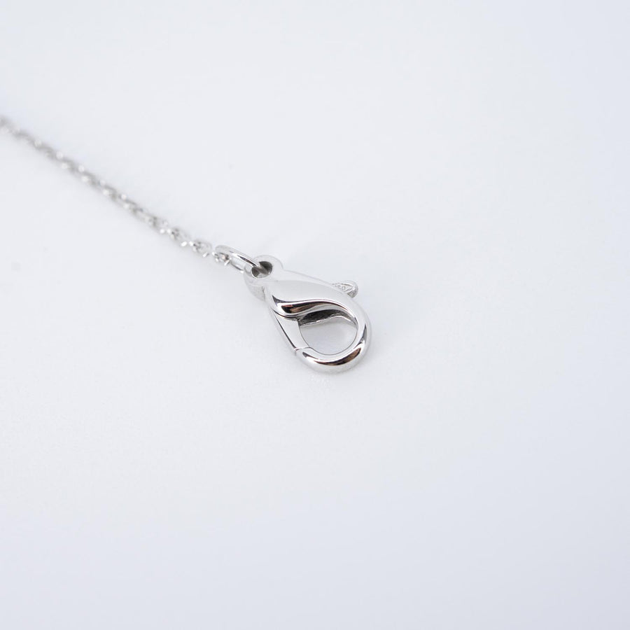 สร้อยและจี้ Chaumet Bee De Chaumet Small Model Pendant, Diamonds 18K White Gold Size 38/40/42cm.# (Used) #vrchaunlimt 7557