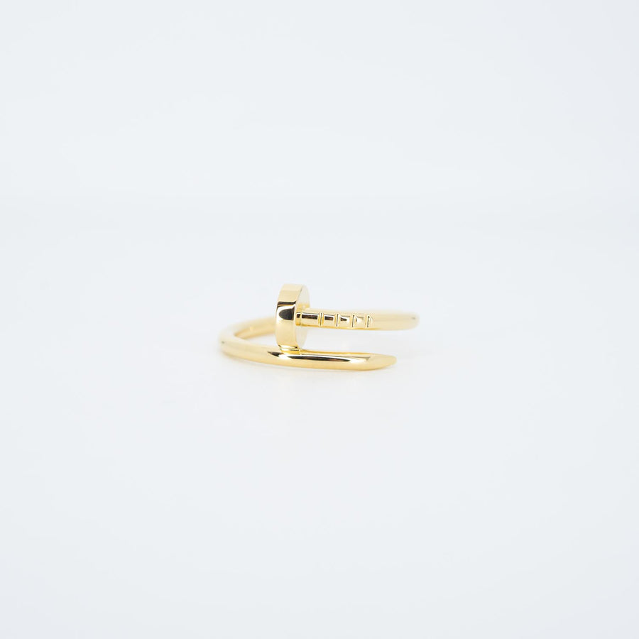 แหวน Cartier Juste Un Clou ring, Small model 18K Yellow Gold Size 48# (Used) #vrcar 7573