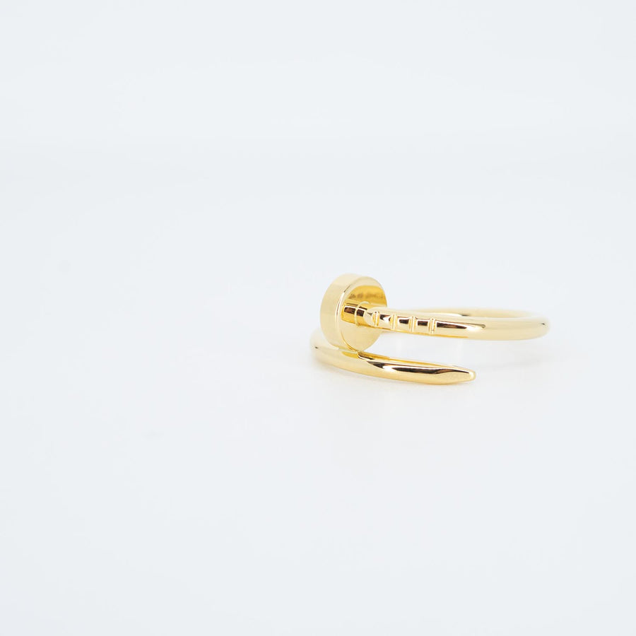 แหวน Cartier Juste Un Clou ring, Small model 18K Yellow Gold Size 48# (Used) #vrcar 7573
