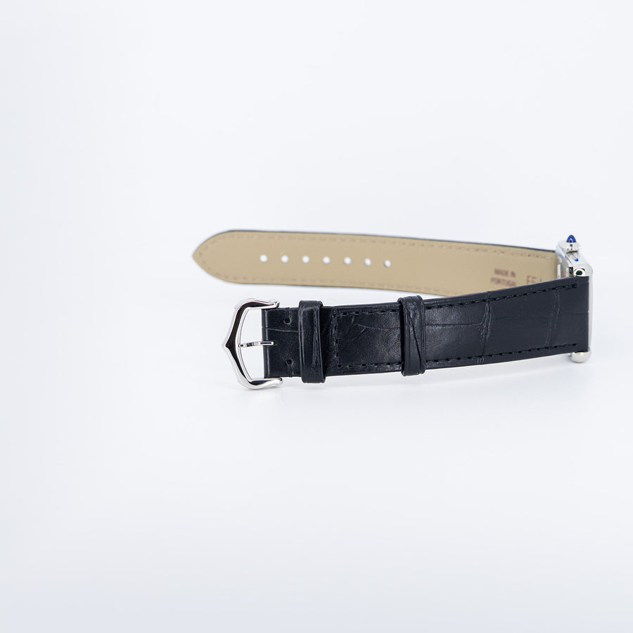 นาฬิกา Cartier Tank Must De Cartier Watch , Large model, high autonomy quartz movement, steel, leather Stainless Steel Size L# (Used) #vrca 1023