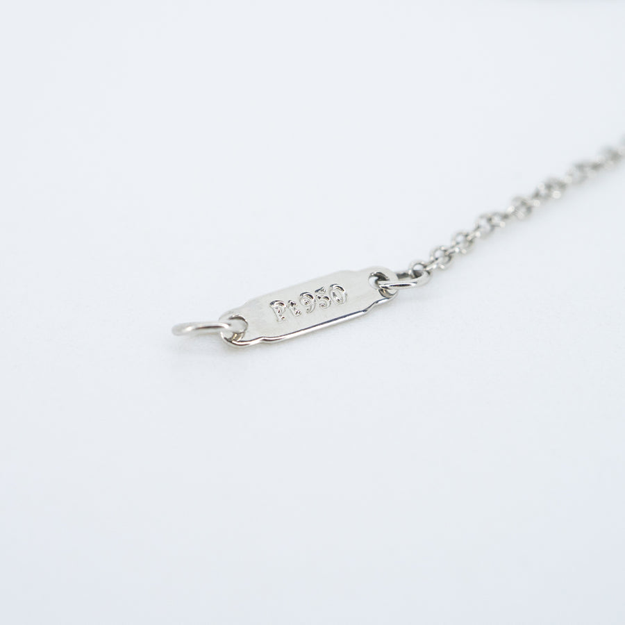 สร้อยและจี้ Tiffany & Co. Tiffany Soleste Cushion-cut Yellow Diamond Pandent and Necklace in Platinum 0.21ct FY VVS1 Platinum950 Size 39cm.# (Used) #vrtinlimtHIT 7606