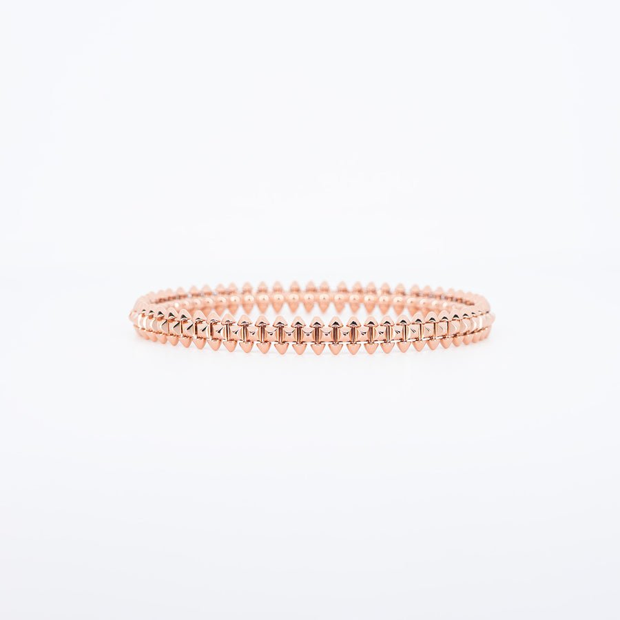 **Hold k.DA**กำไลข้อมือ Cartier Clash de Cartier bracelet, small model 18K Rose Gold Size 16# (Used) #vrca 1039