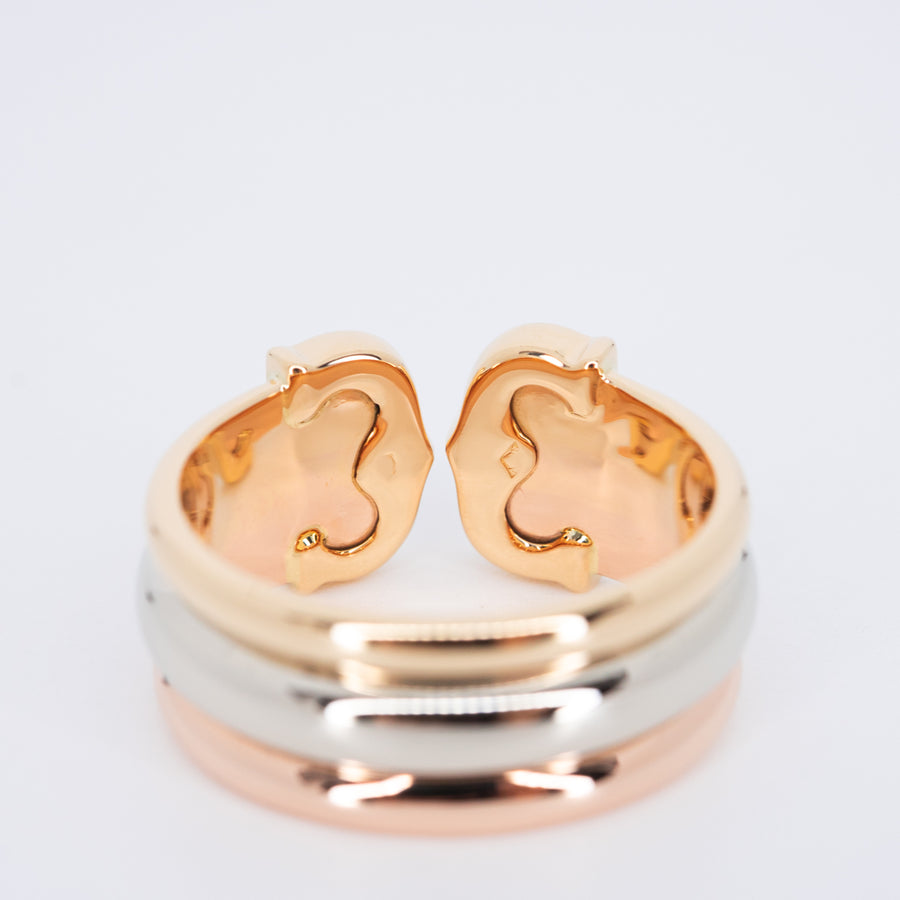 แหวน Cartier Vintage 2C Trinity Ring 3Colors Size 56# (Used) #vrcarimt 7594
