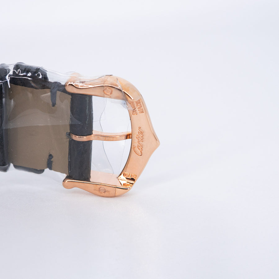 นาฬิกา Cartier Santos-Dumont watch, small model, high autonomy quartz movement 18K Rose Gold Size S# (Used) #vrca 1055