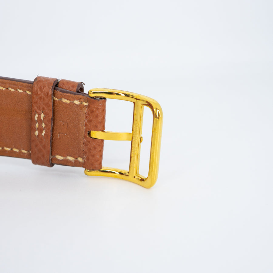 **Hold k.BI** นาฬิกา Hermes Heure H watch , Medium model , 30mm. Stainless Steel Size 30mm.# (Used) #vrhe 1044