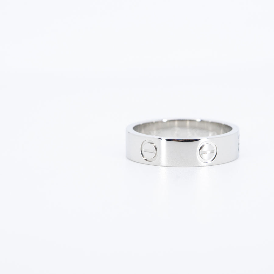 แหวน Cartier Love Ring, classic model Platinum950 Size 58# (Used) #vrcarimt 7634