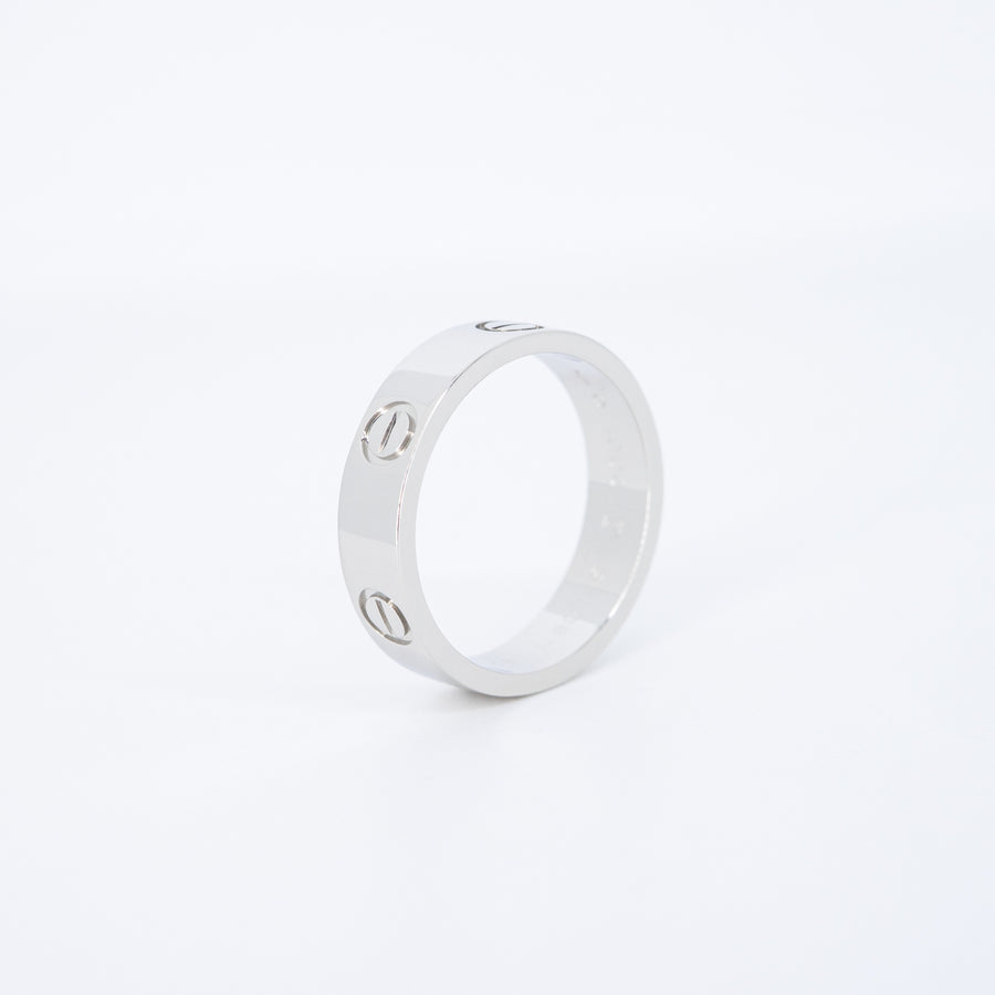 แหวน Cartier Love Ring, classic model Platinum950 Size 58# (Used) #vrcarimt 7634