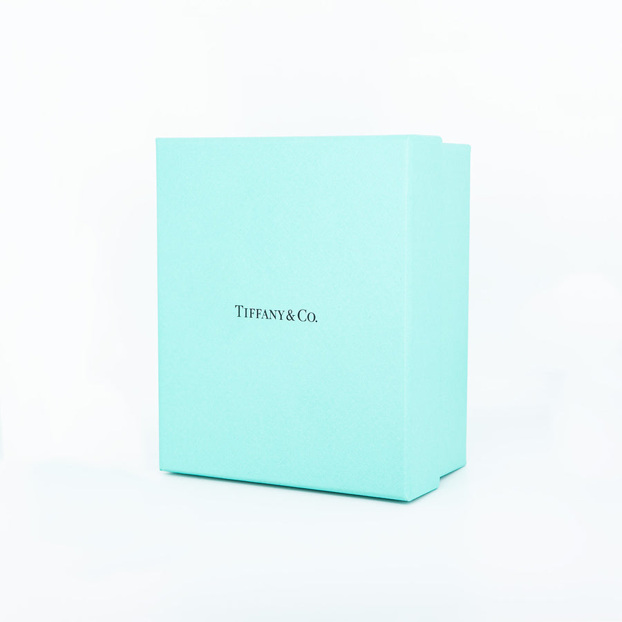 สร้อยและจี้ Tiffany & Co. Tiffany 0.32ct. Oval-cut Yellow Diamond Pandent and Necklace in Platinum Platinum950 Size 41cm.# (Used) #vrtinlimtHIT 7629