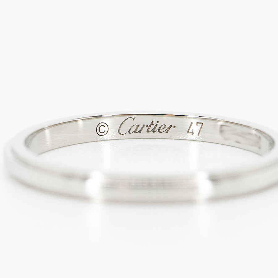 แหวน Cartier D'Amour Band Platinum950 Size 47# (Used) #vrcaim 2977